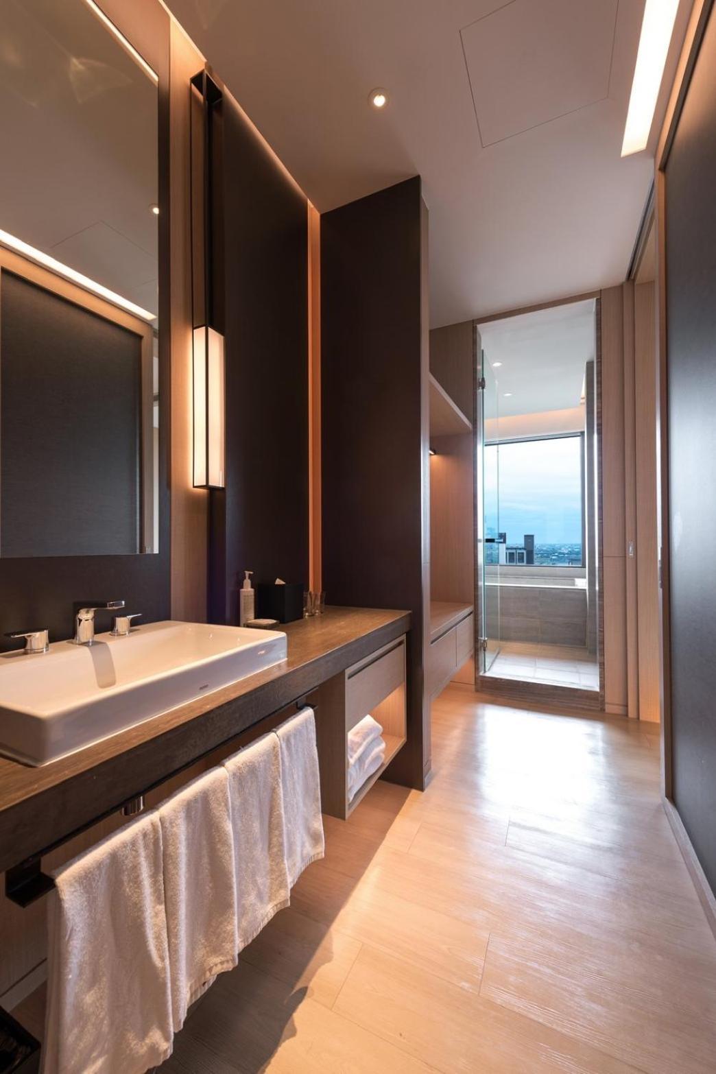 Mu Jiaoxi Hotel Exteriér fotografie Bathroom