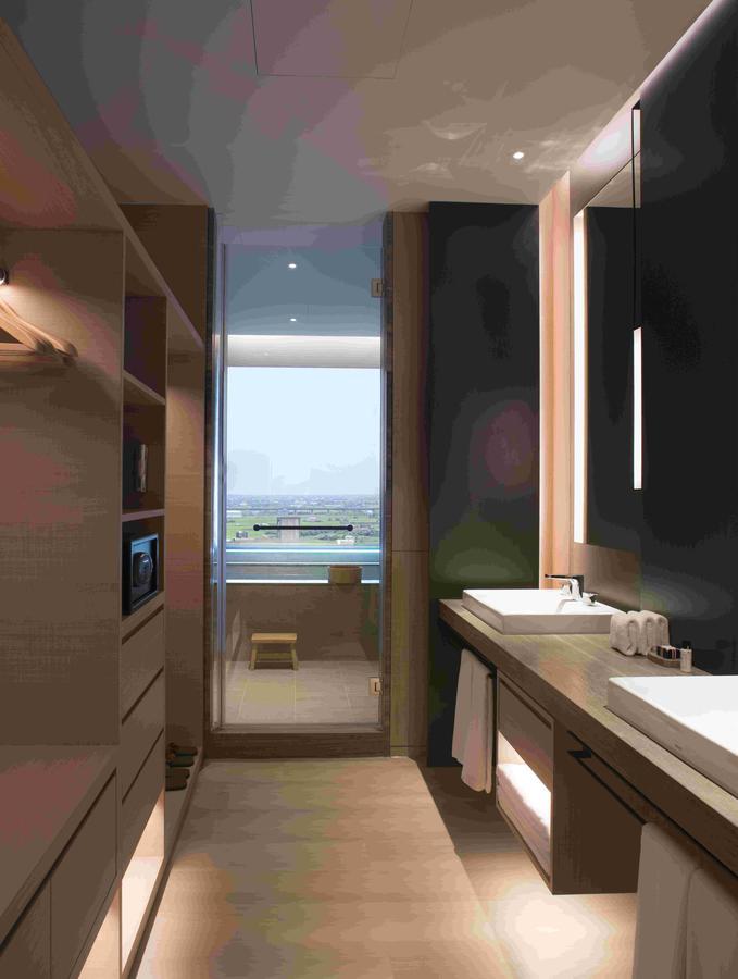 Mu Jiaoxi Hotel Exteriér fotografie Bathroom