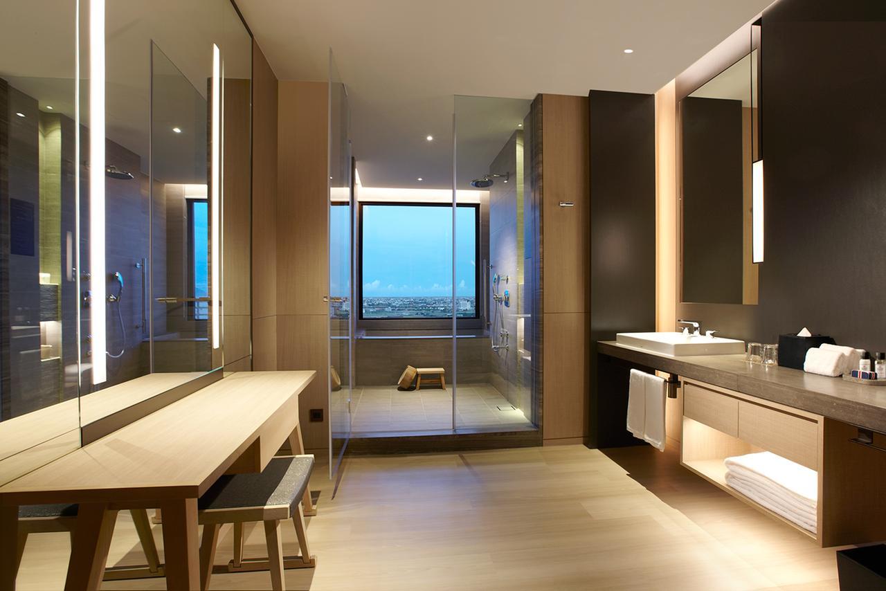 Mu Jiaoxi Hotel Exteriér fotografie Bathroom