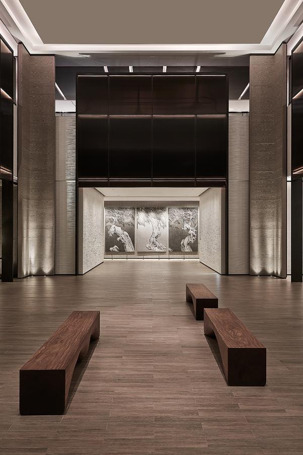 Mu Jiaoxi Hotel Exteriér fotografie The interior of the museum